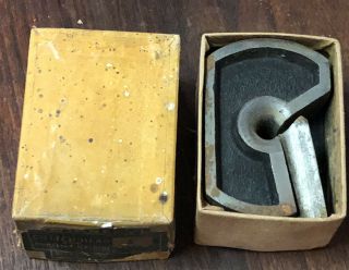 Vintage Dowel Cutter Head For Stanley No.  77 Dowel Turning Machine - 1/4”
