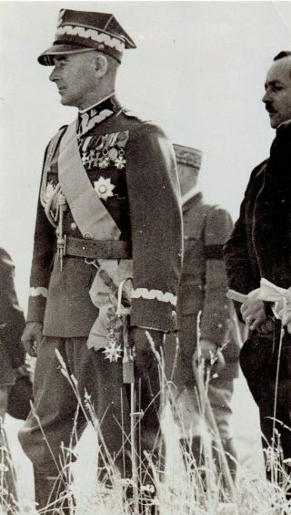 1937 Press Photo Commander - In - Chief Of Poland 