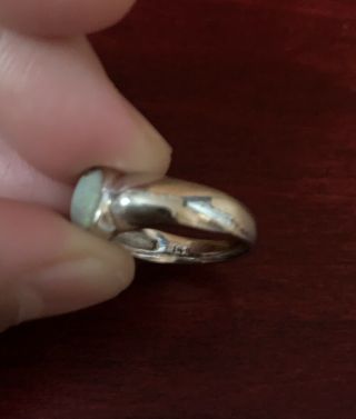 14k white gold ring vintage (8.  4grams) 3