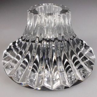 Baccarat Massena Candle Holder 2 " Tall Made In France 713 - 410
