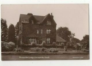 Ascot Pemberton Lodge Cheapside Berkshire Wha 1733 Vintage Rp Postcard 325c