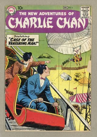 Adventures Of Charlie Chan 4 Gd - 1.  8 1958