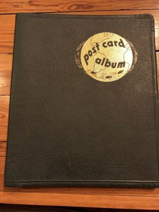 Vintage Elco Postcard Album Book Binder Holds 250 Postcards,  1940s Or 1950s?