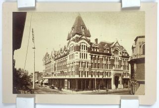 W.  H.  Jackson,  Tabor Grand Opera House,  Denver,  Colorado Albumen Photograph 1880s