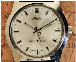 Mido Multi Star Swiss Made.  Vintage.  Bellissimo.