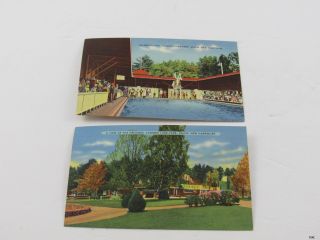 Vintage Canobie Lake Amusement Park Postcards : Swimming Pool : Salem Nh
