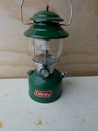 Vintage Coleman 200a Green Lantern Dated 9 - 81