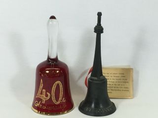 Two American Bell Association Convention Bells 1977 And 1986
