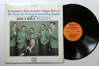 Joe Cuba Sextet Estamos Haciendo Algo Bien Lp Stereo Latin 1966 Vg,  6392