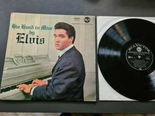 Lp / Elvis Presley / His Hand In Mine / Rca 430.  340 French Press