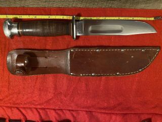 Vintage Robeson Shuredge No.  21 Fixed Blade Knife