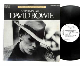 David Bowie Lp An Evening With David Rca Rc 78 A,  Dj Promo Hear Interviews Music