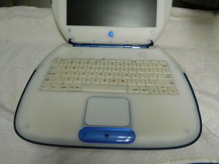 Apple iBook - G3 - m 6411 Clamshell Power PC Blue Vintage. 3