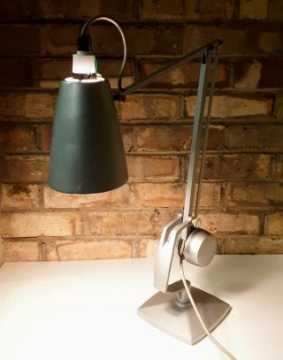 Vintage Industrial Hadrill & Horstmann Simplus Anglepoise Lamp With History