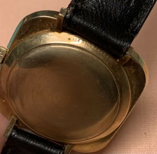 Vintage Men’s Watch GIRARD - PERREGAUX GYROMATIC 10k Gold Filled Case High Freq. 4