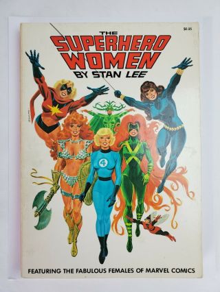 1977 The Superhero Women By Stan Lee Marvel Comics