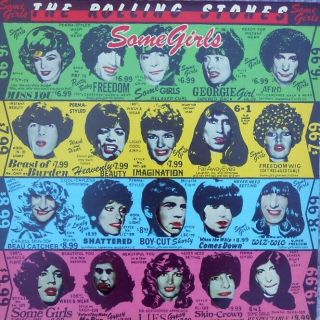 Rolling Stones 1st Press Oz Lp Some Girls Ex ’78 Cun39108 Lucille Ball Cover