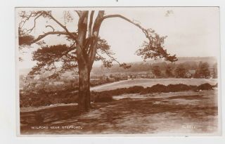 Great Old Real Photo Card Milford Village Stafford Cannock Chase C.  1950