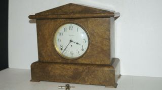 Antique Seth Thomas Usa Wind - Up Pendulum Mantel / Shelf Clock