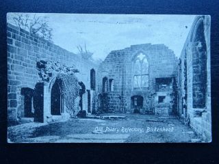 The Wirral Birkenhead Old Priory Refectory C1917 Postcard By Morton 