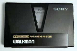 Vintage Rare SONY WM 550C Walkman Cassette Player Metal Case Orig Box 1988 3