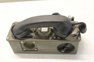 Us Army Field Telephone Set Ta - 312/pt Vintage Military Radio Phone