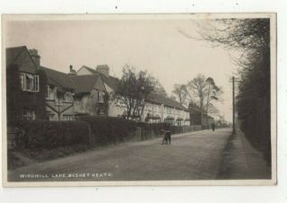 Bushey Heath Windmill Lane Hertfordshire 1920s Vintage Rp Postcard 324c