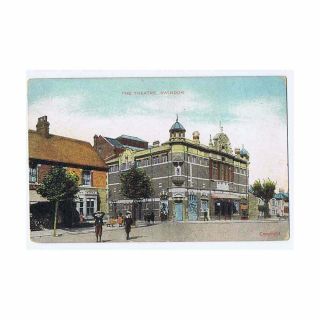 Swindon The Theatre,  Old Postcard Postally C1911