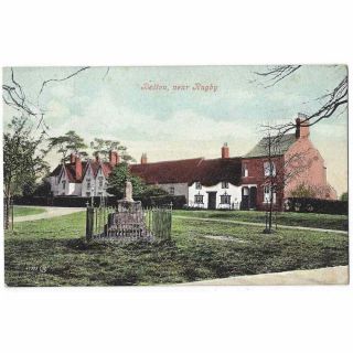 Bilton Near Rugby Warwickshire,  Old Postcard By Valentine,