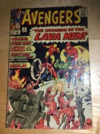 The Avengers 5 " The Invasion Of The Lava Men "