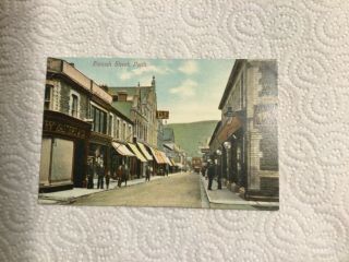 Old Postcard - Hannah Street,  Porth,  Glamorgan/ Rhondda Cynon Taf