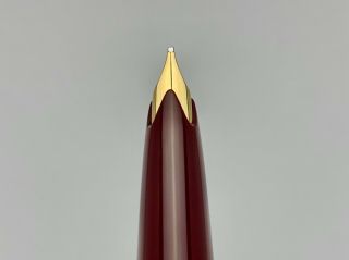 Vintage Montblanc Meisterstuck No.  12 Fountain Pen in Bprdeaux Color 6