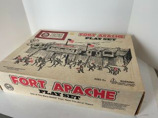 Marx Fort Apache Playset - Vintage Collectible Commemorative Edition