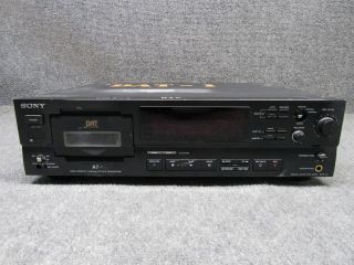 Vintage Sony Dtc - A7 Digital Audio Tape Deck Recorder Dat Tape Player
