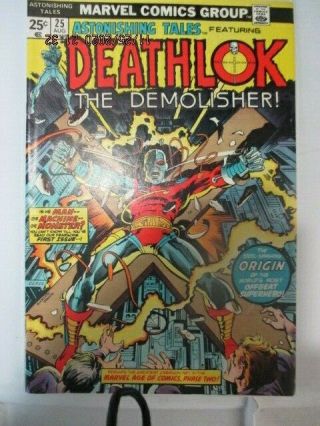 Marvel Comics Deathlok The Destroyer 1st Appearance 25 Astonishing Tales