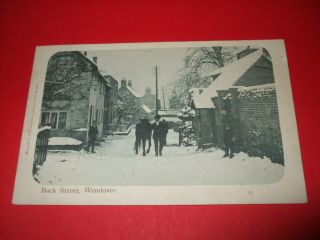 1906 Vintage Postcard Showing Back Street Wendover Aylesbury Buckinghamshire