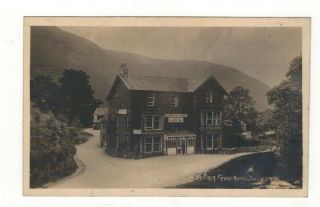 Victoria Family Hotel,  Buttermere.  Old Real Photo.  Postcard