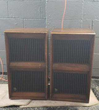 Vintage Mcintosh Ml - 1c Loudspeaker System •as Is• •no Reserve