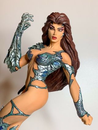 Witchblade Statue Top Cow 2955/5000 Clayburn Moore Creations 13 " Tall