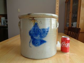 Antique Stoneware 4 Gallon Crock