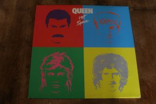Queen Hot Space Uk First Vinyl Lp