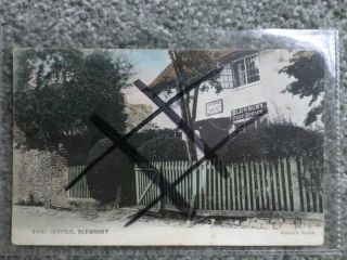 Old Postcard Of Post Office,  Blewbury,  Berkshire,  Oxfordshire