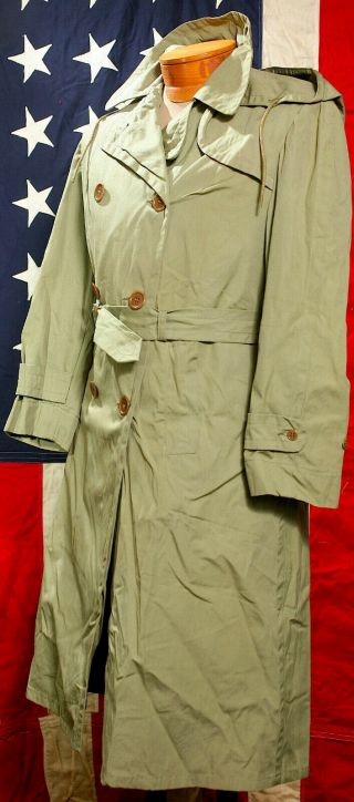 Vintage Wwii Waac Utility Coat Us Army Uniform Woman 