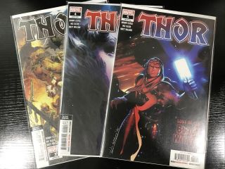 Thor 3 4 5 1st And 2nd Print Donny Cates 1st App Of Black Winter Vf 2020