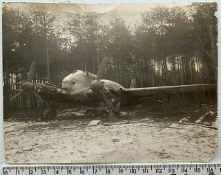 Wwii Captured Luftwaffe Messerschmitt Me 410 German Aircraft Orig Vintage Photo