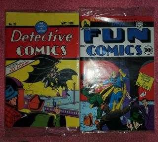 Detective Comics No.  27 Special Edition Reprint 1st Batman &,  More Fun Comics 73