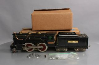 Restored Lionel 384e Vintage Standard Gauge 2 - 4 - 0 Steam Locomotive W/384t Tender