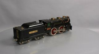 Restored Lionel 384E Vintage Standard Gauge 2 - 4 - 0 Steam Locomotive w/384T Tender 5