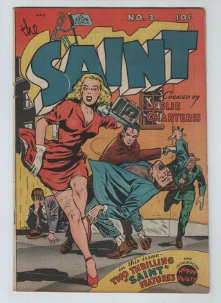 1948 The Saint No.  3 Gd 2.  0 The Saint Swings An Election,  Rings Wedding Bells