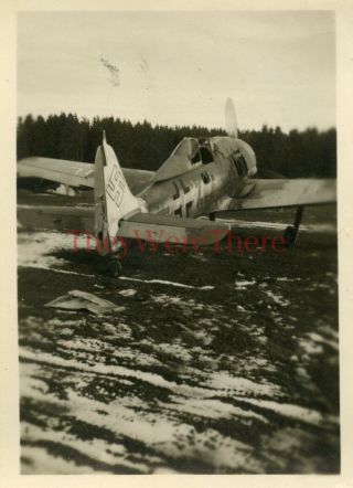 Wwii Photo - Us View Of Captured German Focke Wulf Fw 190 Fighter Plane (no.  2)